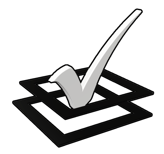 レ点　ダブルチェックC